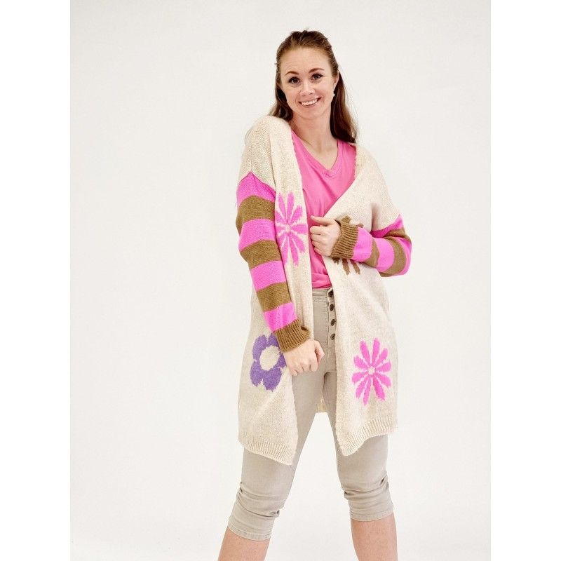 Cat & Co Elvira Cardigan Sand