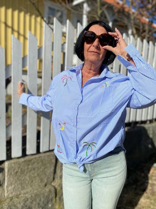 Hovedbilde Qnuz Svea Skjorte Blå