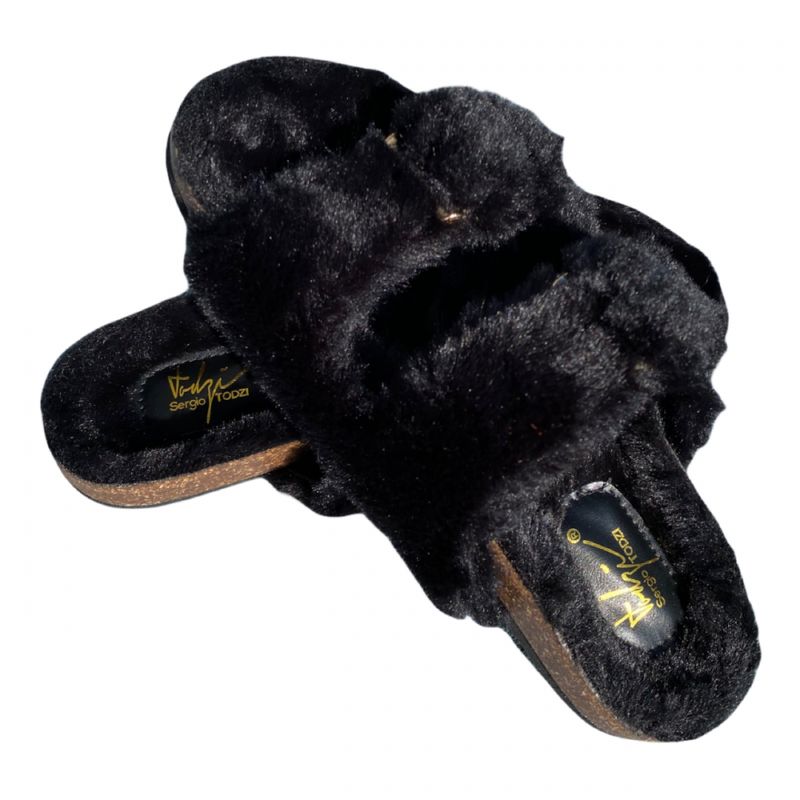 Sergio Todzi Black Sandals