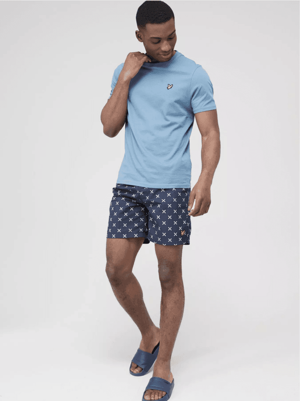 Lyle & Scott Shuttle Print Swim Short 
