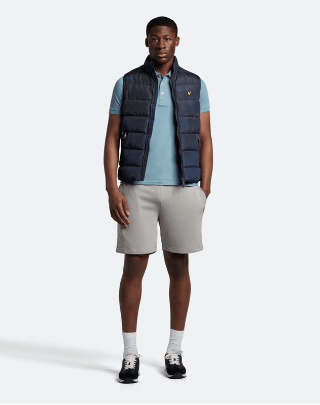 Lyle & Scott Plain Polo Shirt Skipton Blue