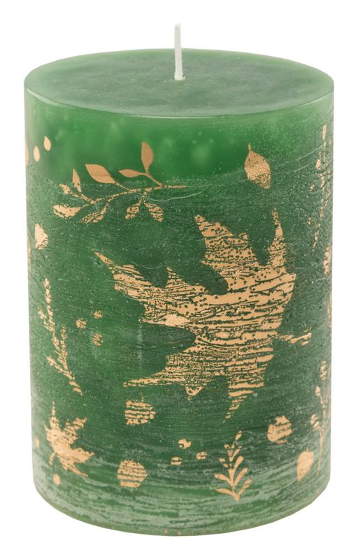 Stearinlys Grønn Medium