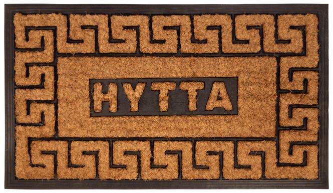 Hovedbilde Dørmatte Kokos/Gummi Hytta