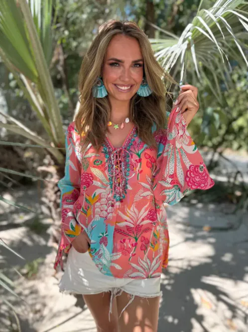 Hovedbilde Valery Vain Fanny Blouse Botanical