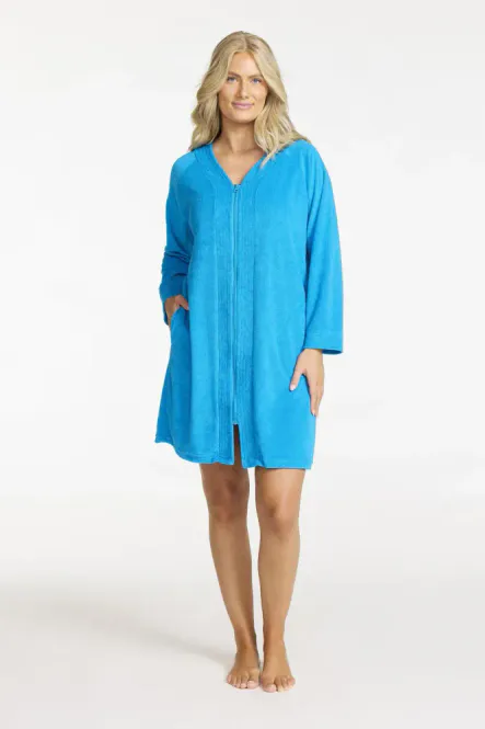 Hovedbilde Damella Badekåpe Turkis