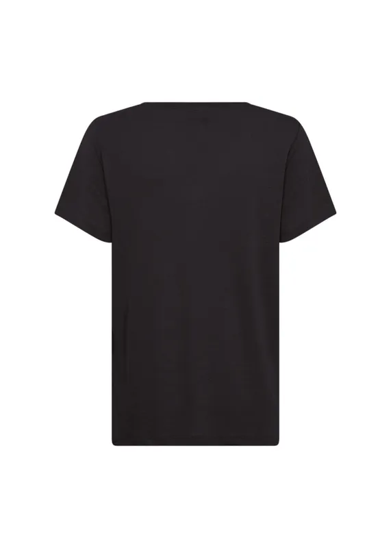 Soyaconcept Emel T-skjorte Sort