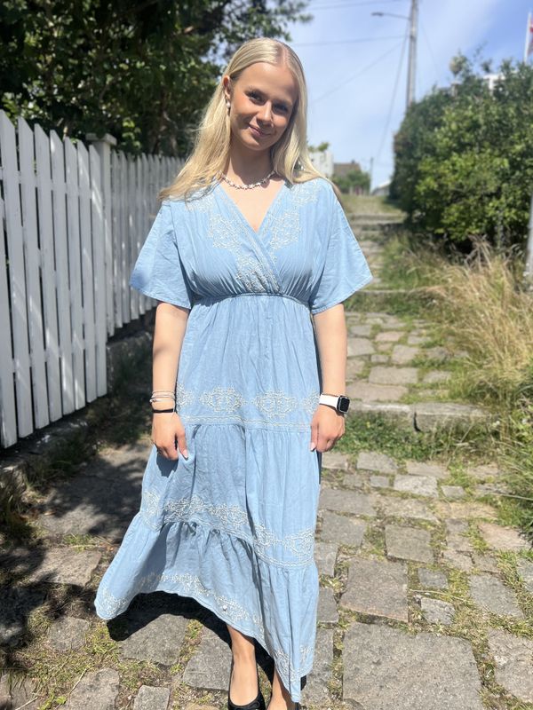 Carla Giannini Claire Blue Dress