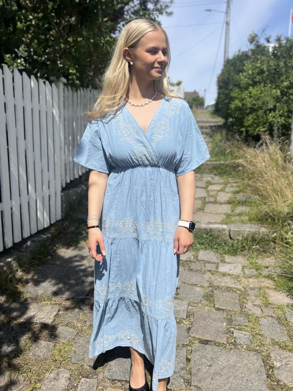 Carla Giannini Fonce Blue Dress