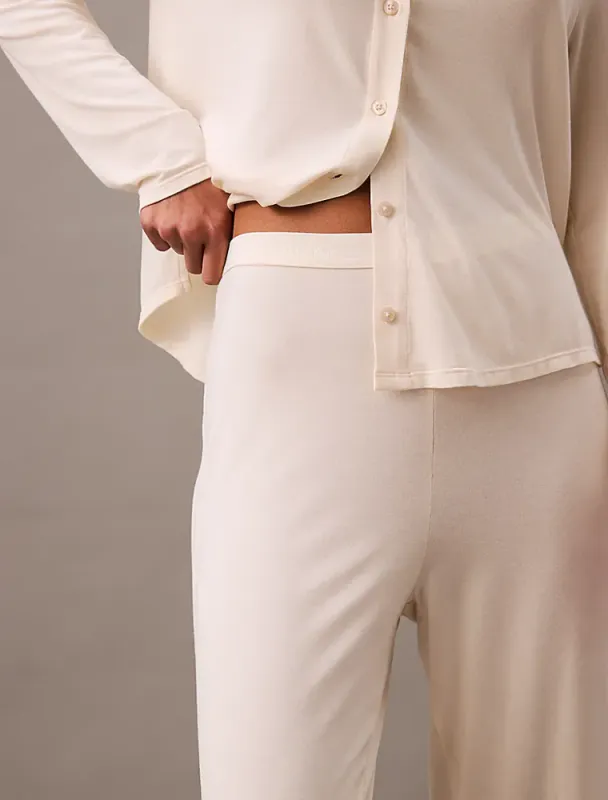 Calvin Klein Pysjamasbukser Ivory - Ultra Soft Modal