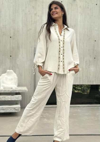 Pepper Tilla Bukse Beige