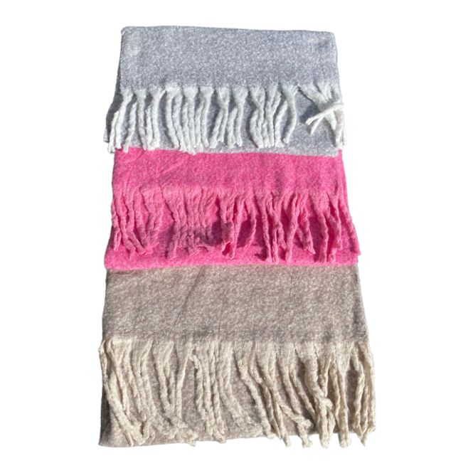 Hovedbilde Pepper Leonora Ensfarget Skjerf (flere farger)