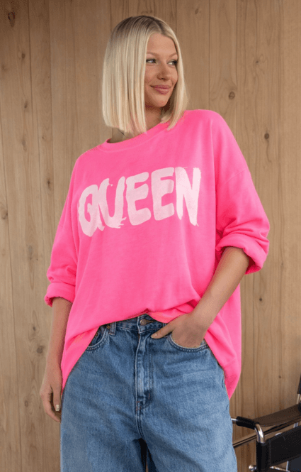 Hovedbilde Love Forever Queen Oversize Topp Rosa