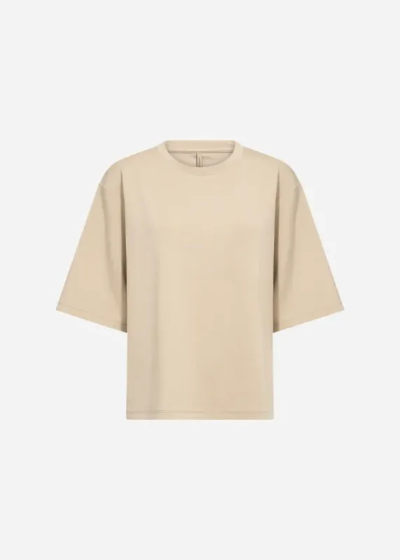 Soyaconcept Banu T-skjorte Sand