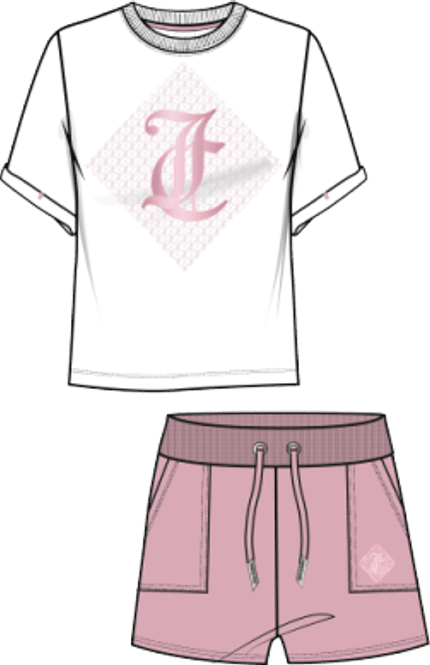 Hovedbilde Juicy Couture Tee and Shorts