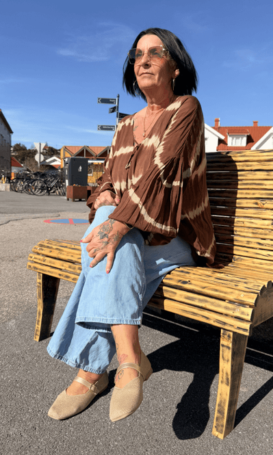 Hovedbilde Coconut Milk Moana Oversize Top Brun