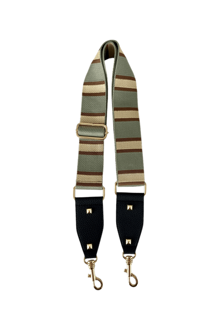 Hovedbilde Black Colour Striped Bagstrap Mint