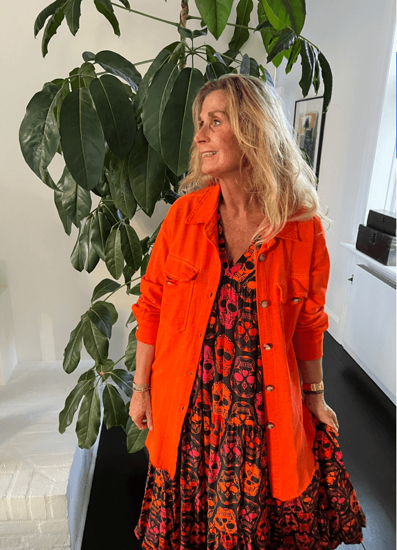 Banditas Kuala Long Shirt Orange