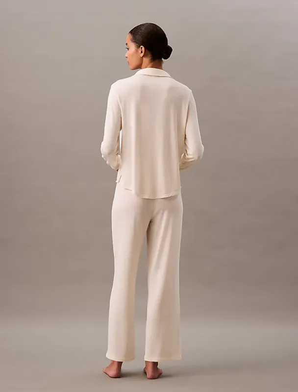 Calvin Klein Pysjamasbukser Ivory - Ultra Soft Modal