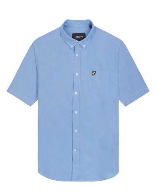 Hovedbilde Lyle & Scott Short Sleeve Oxford Shirt Riviera