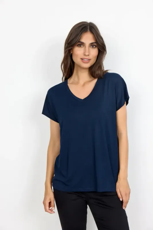 Soyaconcept Marcia T-skjorte Navy