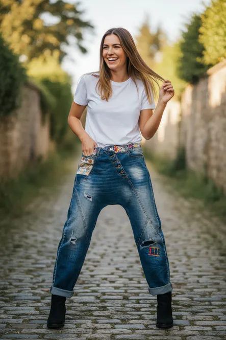 Hovedbilde Pepper Jade Harem Jeans
