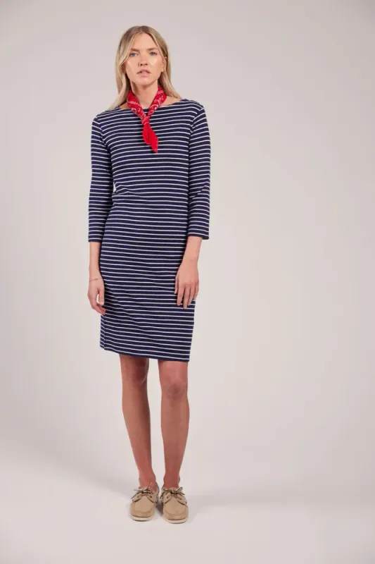 Sebago Vanja Striped Ribbed Dress