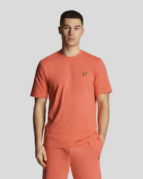 Lyle & Scott Plain T-Shirt Electric Pink