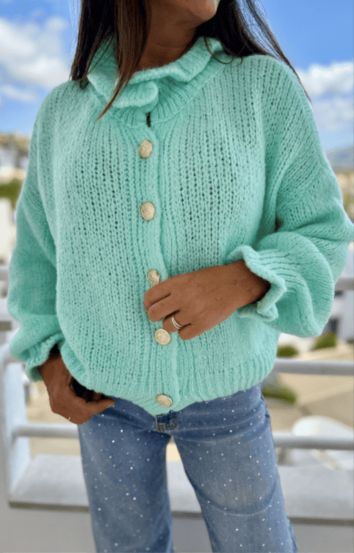 Love Forever Heidi Cardigan Turkis