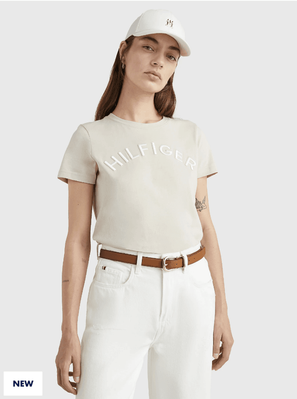 Tommy Hilfiger Varsity C-nk Tee (flere farger)