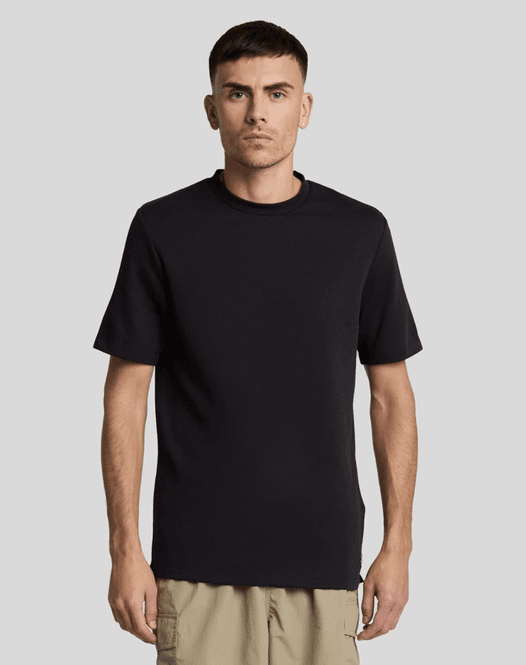 Hovedbilde Lyle & Scott Twill Texture Crewneck T-shirt Lacquer