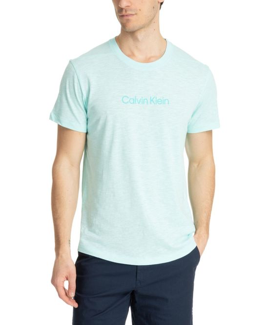 Hovedbilde Calvin Klein Crew Neck Logo Tee Blue Tint