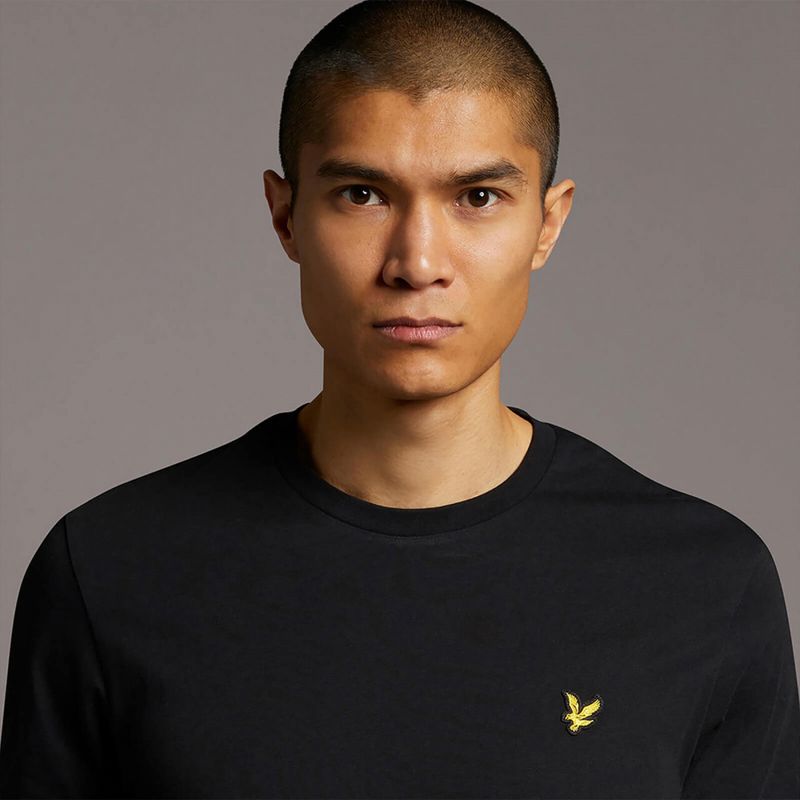 Lyle & Scott Plain T-Shirt Jet Black