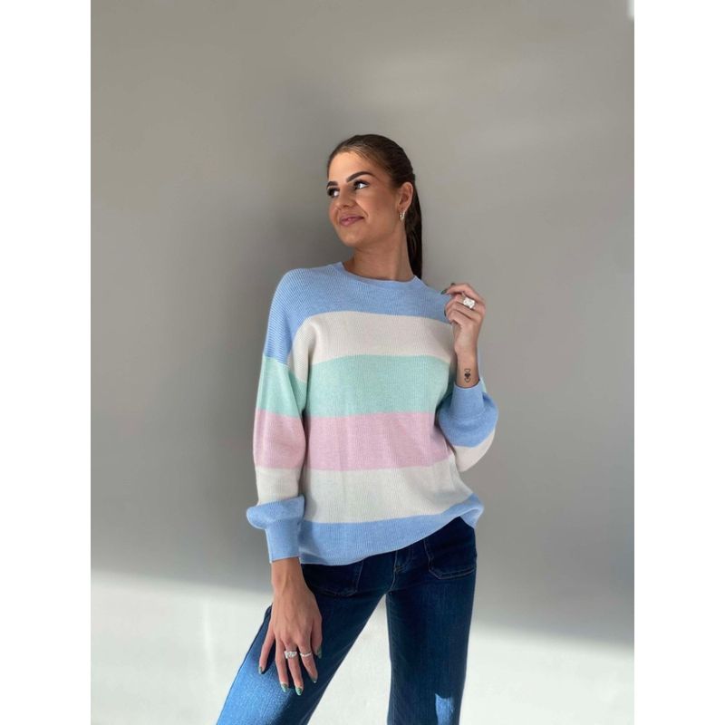 Pepper Basic Nira Genser Blå