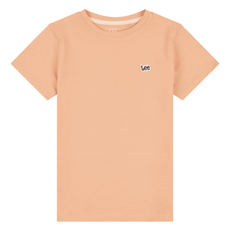 Lee Badge Regular Tee Peach Jente