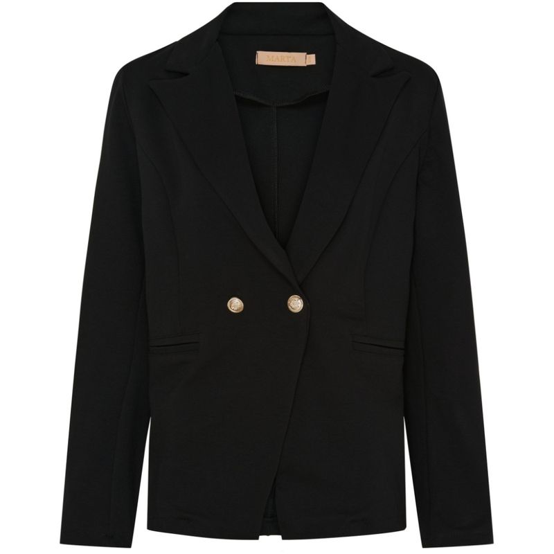 Marta Du Chateau Vivian Blazer Sort