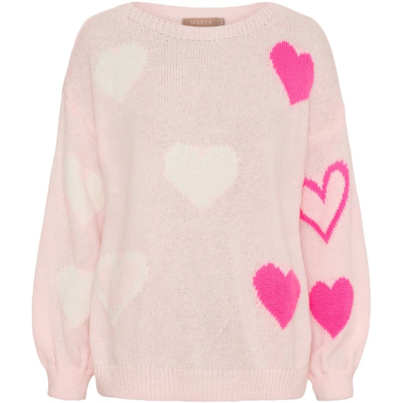 Marta DC Amarante Strikkegenser Rosa