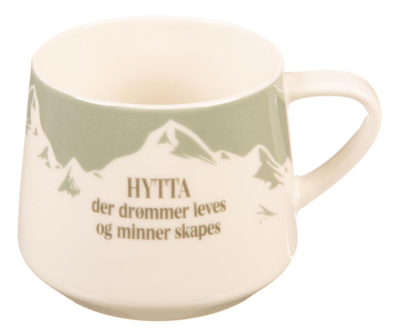 Krus Hytta der drømmer leves og...grønn
