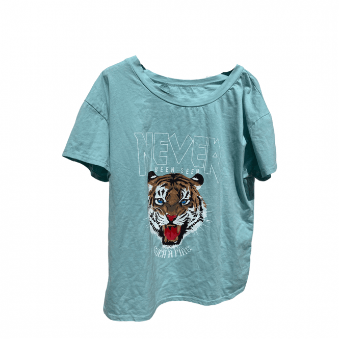 Hovedbilde Mozzaar Tiger Tshirt Mint