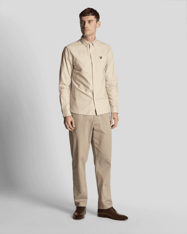 Lyle & Scott Regular Light Weight Oxford Shirt Cove