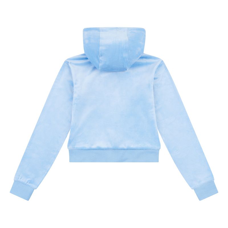 Juicy Couture Velour Zip Thru Hoodie (flere farger)