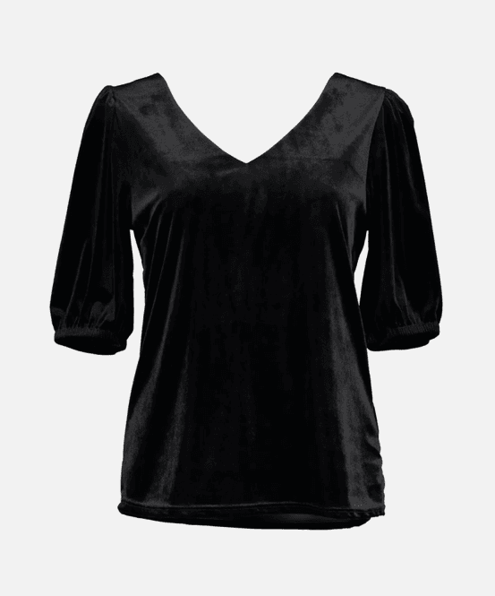Hovedbilde Floyd Velvet Party Top Black